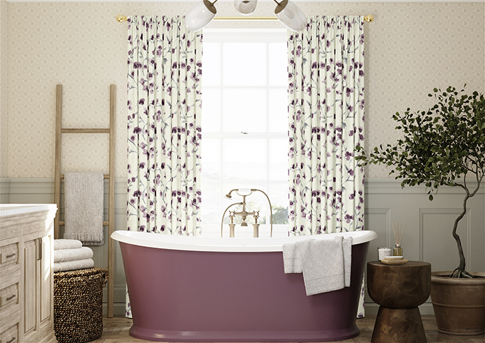 Como, Grape - Made to Measure Curtains - Image 3
